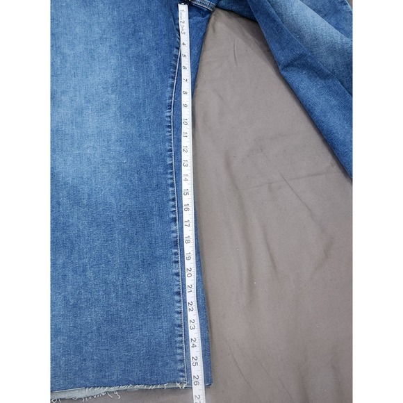 Good American Always Fits Good Legs Crop Mini Boot jeans Indigo696 SZ 28-32 Plus - Picture 4 of 8